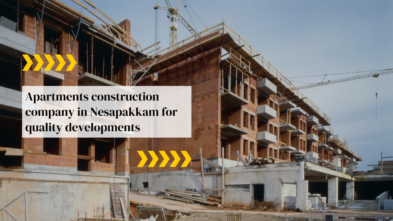Apartments Construction Company in Nesapakkam
